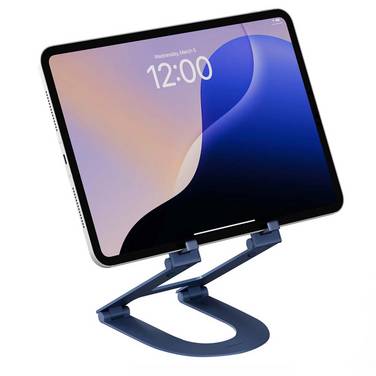 Support Curve Mini Coastal de Bureau Repliable et Ajustable pour Tablette et iPad