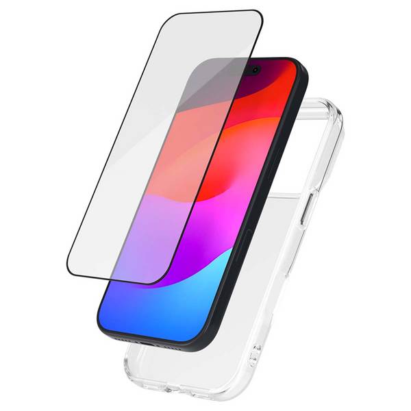 Pack 2 en 1 Coque et Verre Trempé iPhone 17 Pro Antichoc Ultra Souple