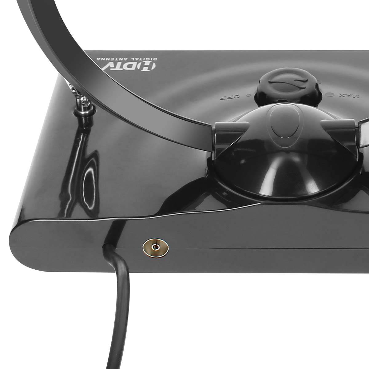 Antenne TV Ronde Numérique HDTV 38 dBi Réception TNT / DVB-T Ultra Puissante-3
