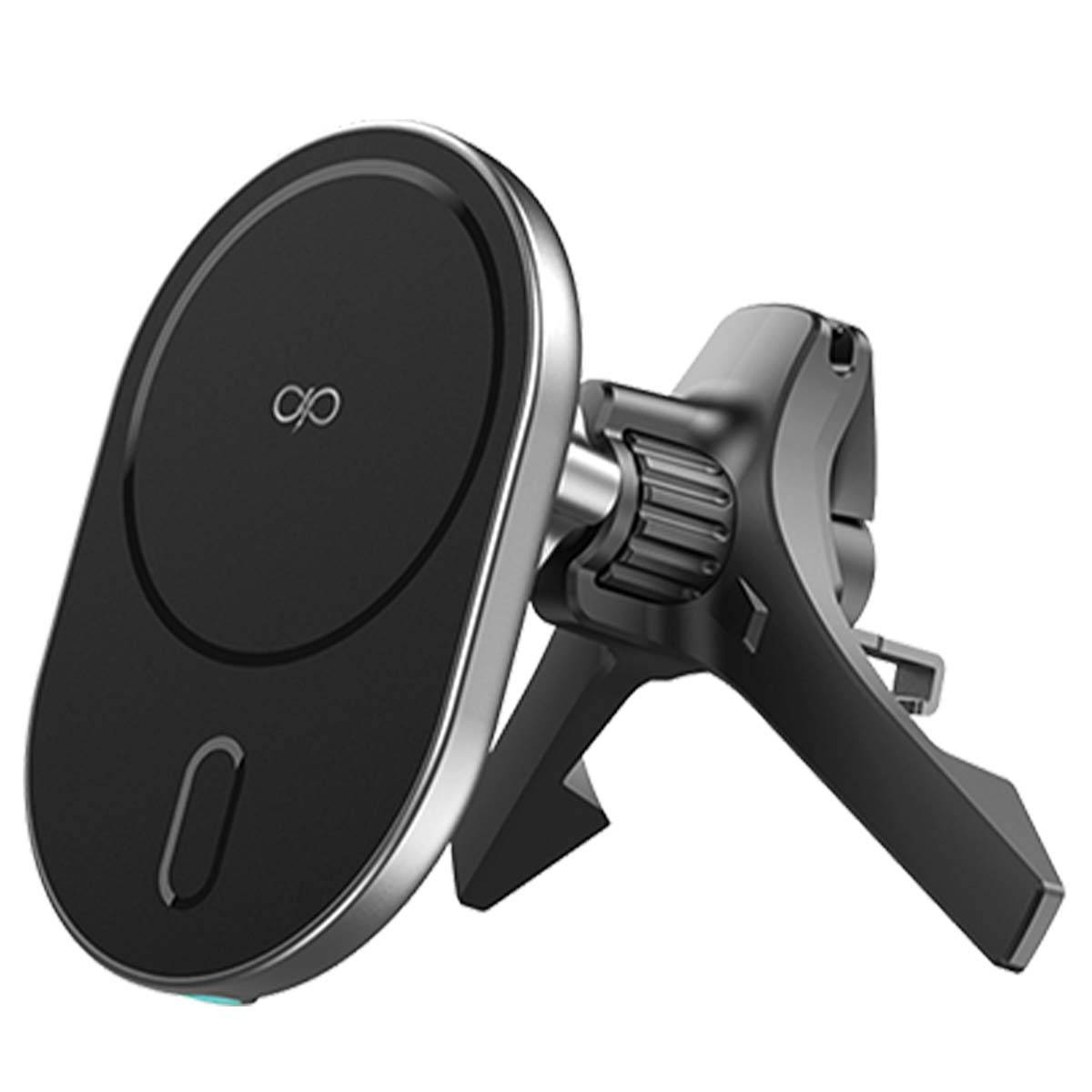 Support Voiture sur Ventilation avec Charge sans Fil 15W Qi-0