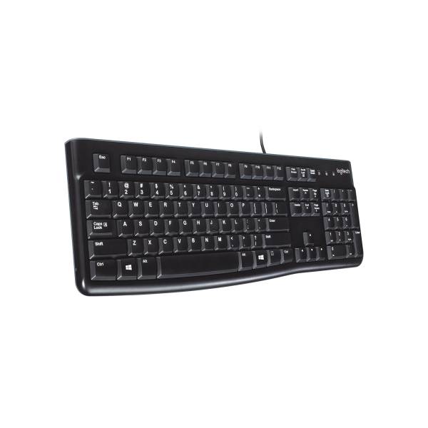 Logitech K120 Business filaire Clavier anglais, QWERTY noir-2