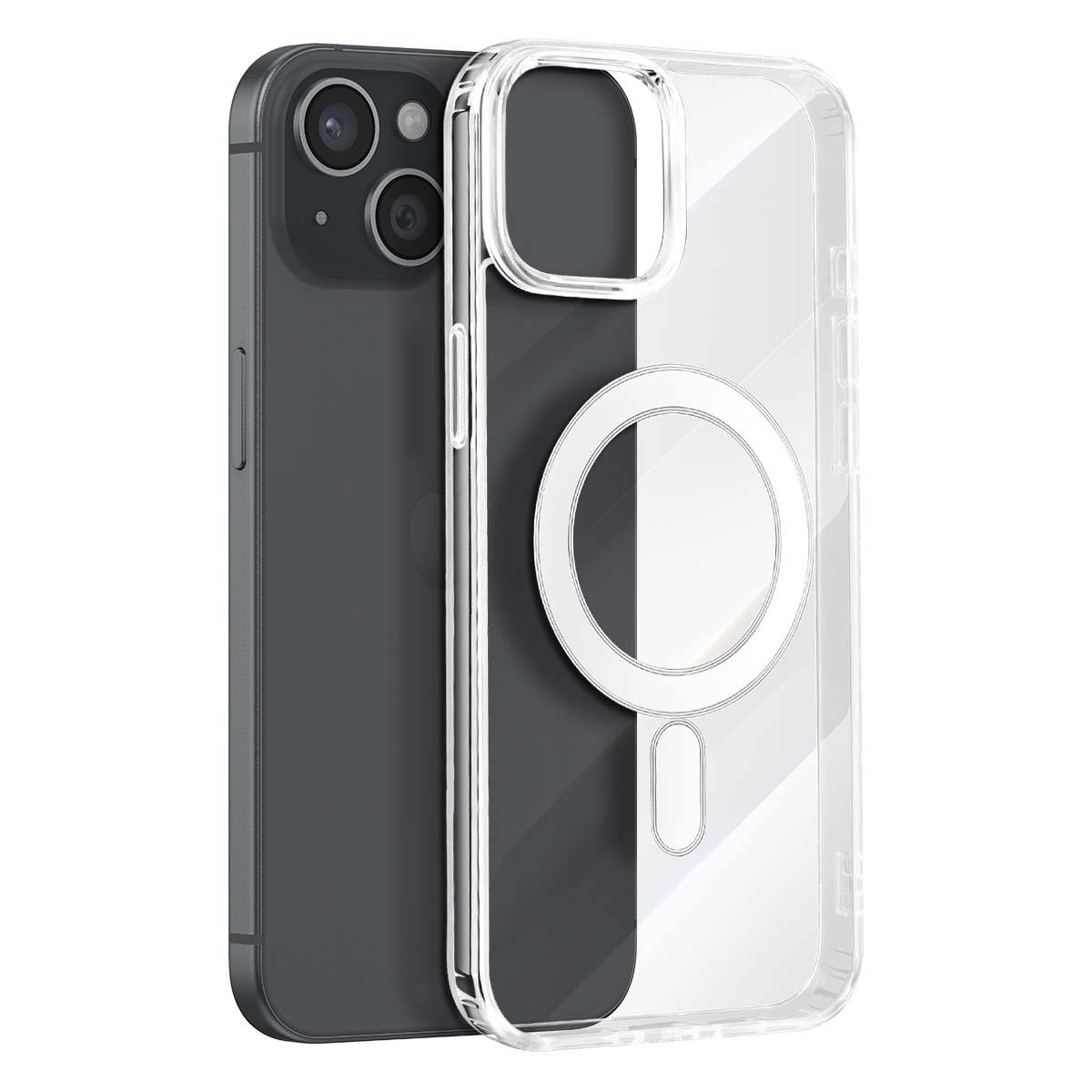 Pack Essentiel pour iPhone 15 Coque, Verre, Chargeurs, écouteurs (6 pièces)-1