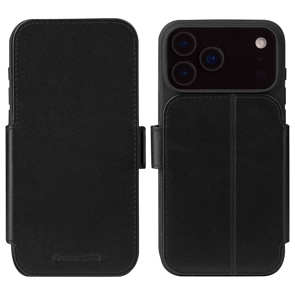 Étui Folio pour iPhone 17 Pro Max en Slim Cuir Copenhagen avec Porte-Cartes-2