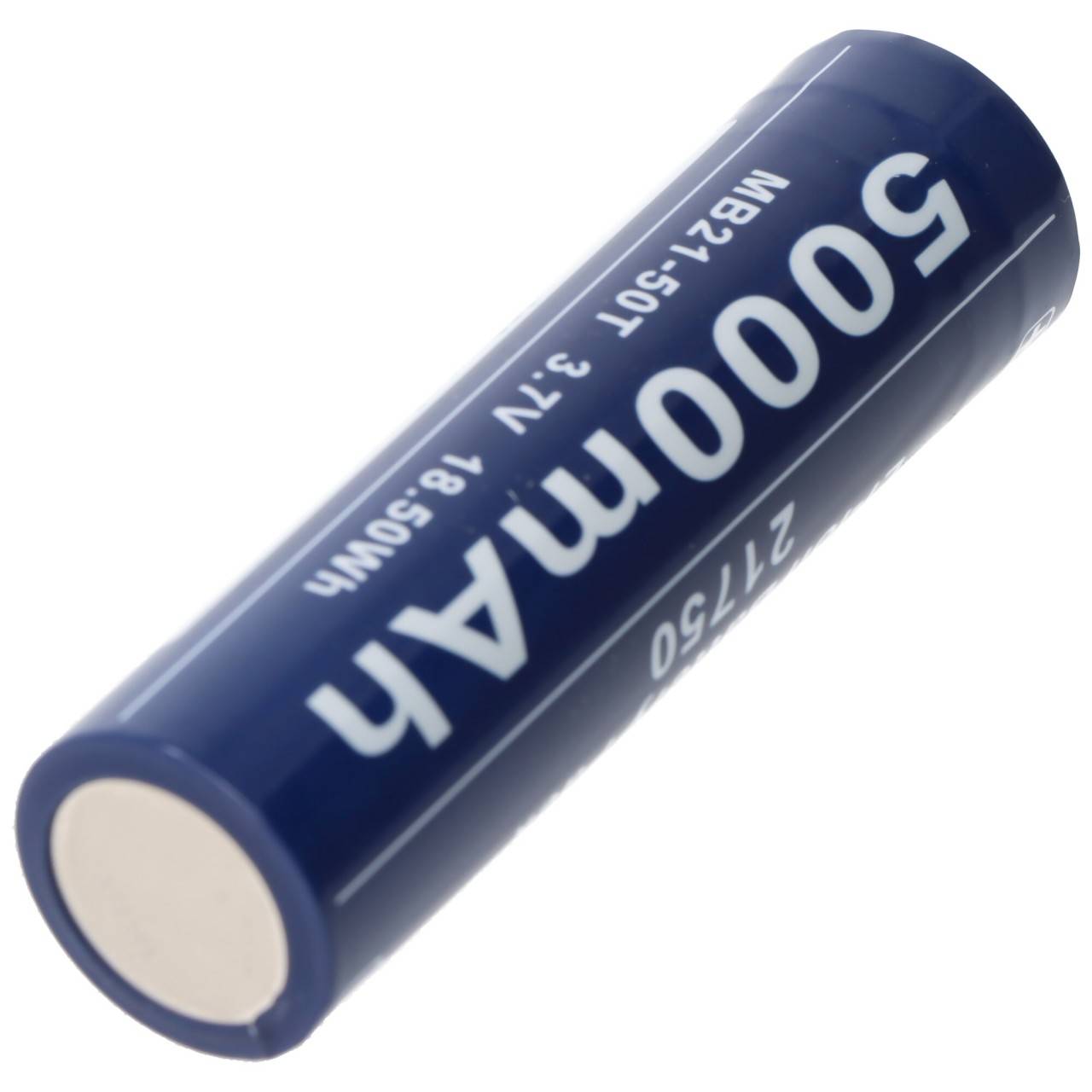 Batterie Li-ion 21700 5000 mAh, 21750, USB-C, courant de décharge max. 25 A, 76,8 x 21,2 mm-2