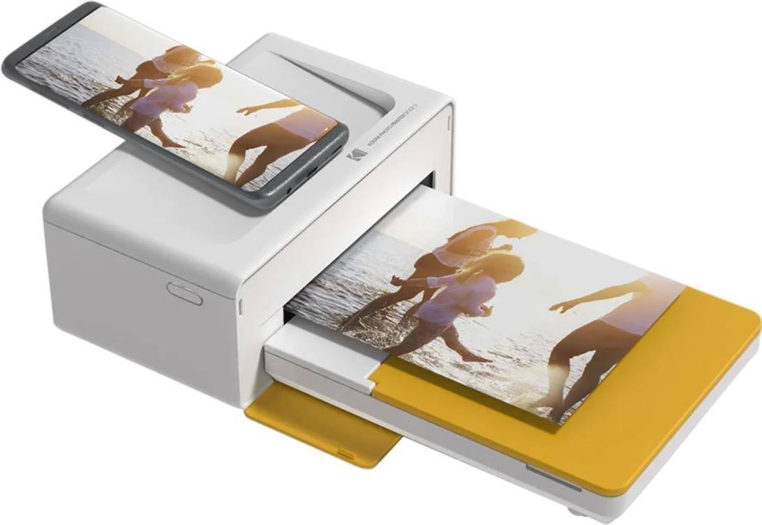 Kodak Pd460 – Imprimante Photo Bluetooth & Docking (Format Carte Postale 10x15 Cm)-0