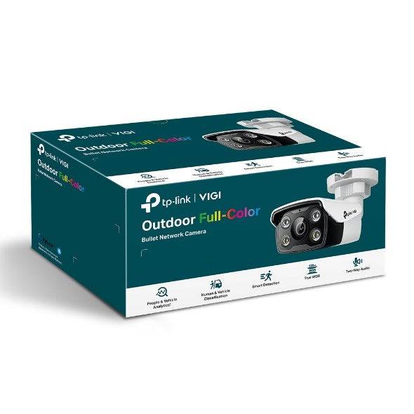 TP-LINK VIGI C350 4MM 5MP Full-Color Bullet Network Camera IP67 PoE/DC 12V 25fps/30fps-1