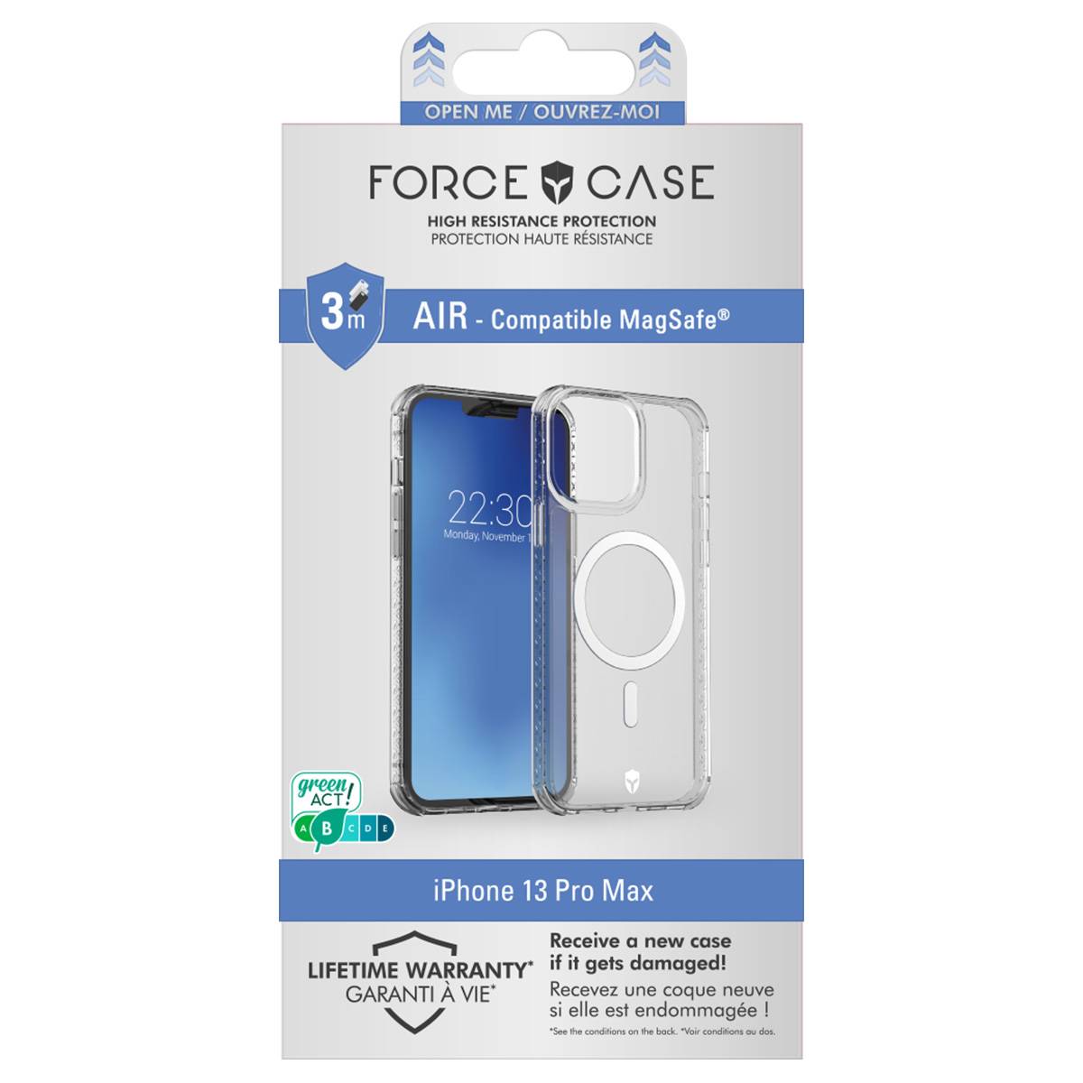 Coque Antichoc MagSafe pour iPhone 13 Pro Max avec Air Cushion-2