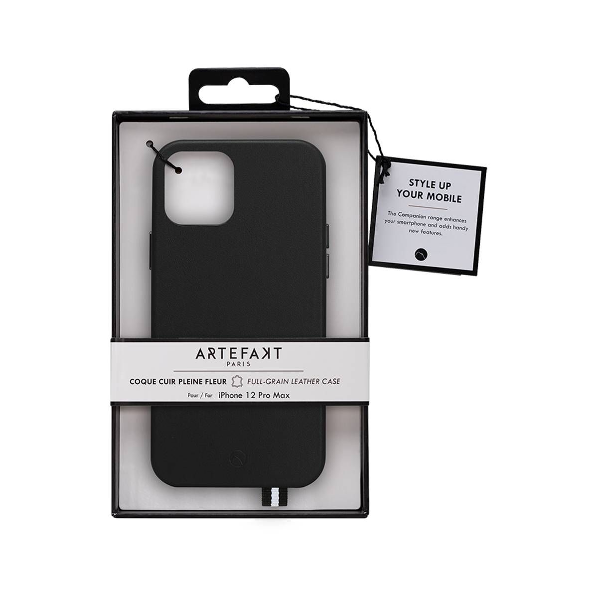 Coque pour iPhone 12 Pro Max en Cuir Elysée-4