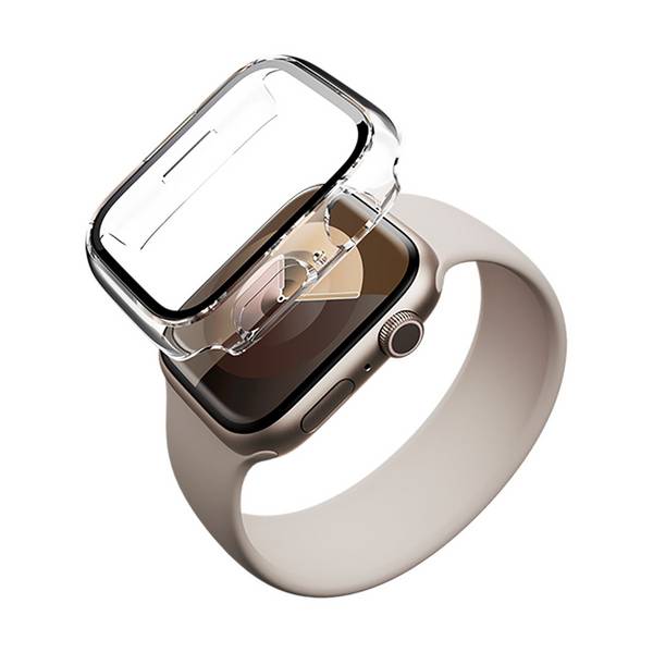 Coque pour Apple Watch 5/6/SE 44mm Renforcée Translucide