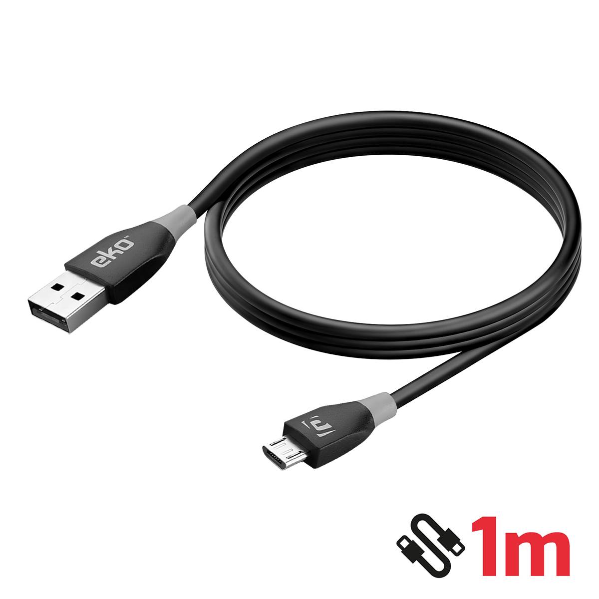Pack Chargeur Allume Cigare 1A avec Câble Micro-USB 1m-1