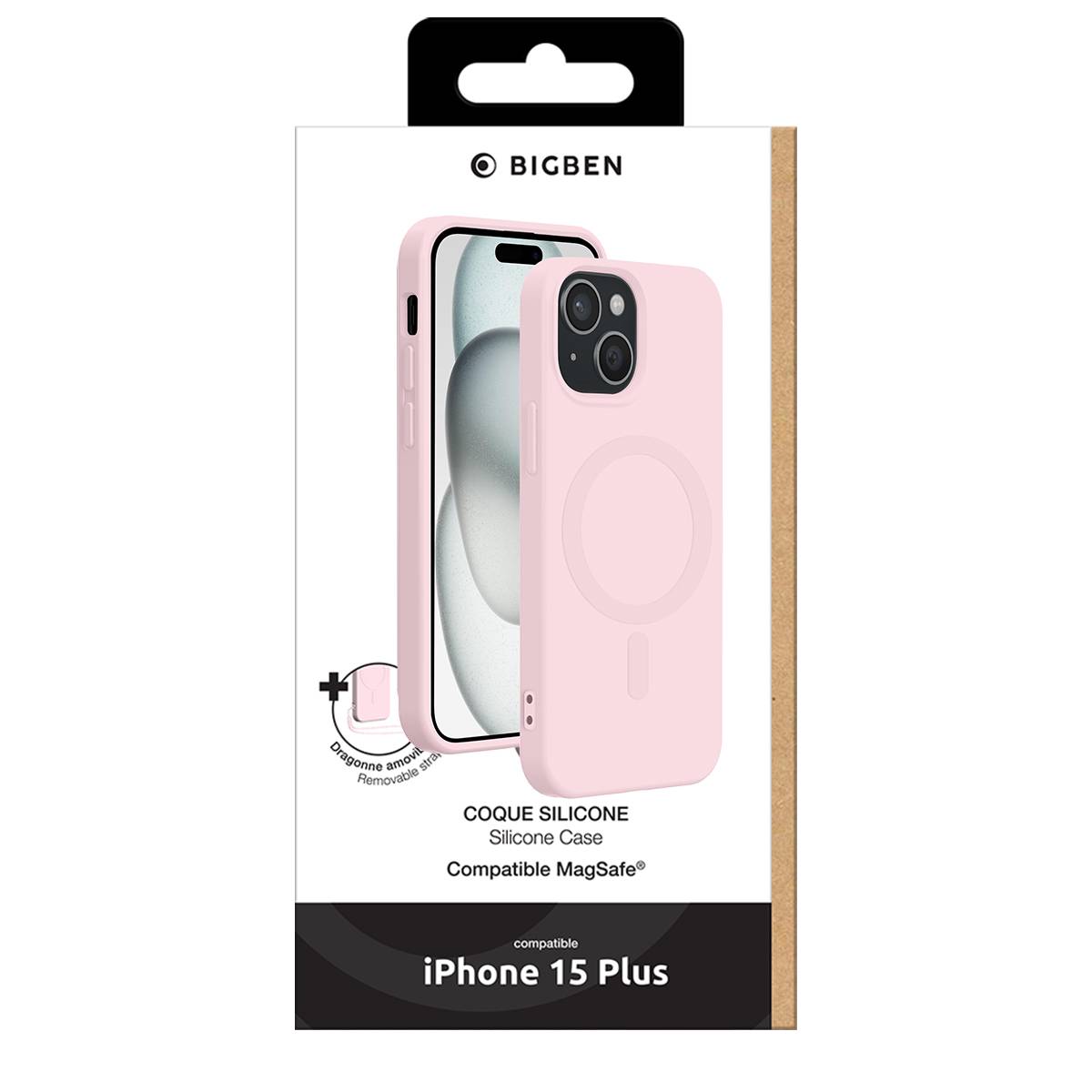 Coque Souple Compatible MagSafe pour iPhone 15 Plus-0