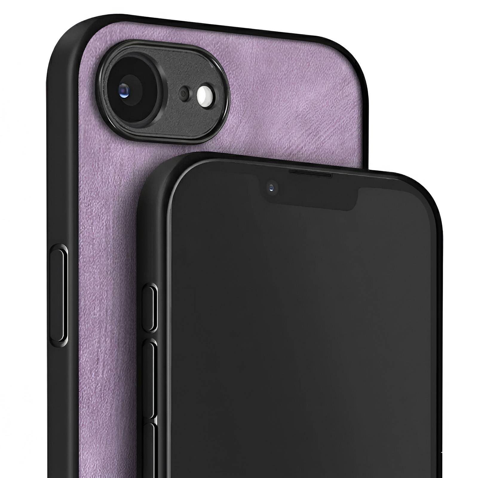 Coque pour iPhone 17e Effet Cuir Vintage avec Cordon Réglable-1