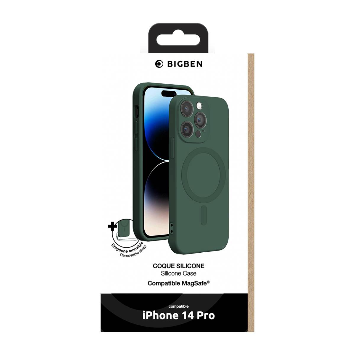 Coque pour iPhone 14 Pro Compatible MagSafe en Silicone-2