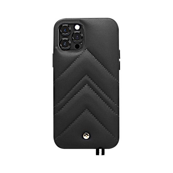Coque pour iPhone 12 / 12 Pro en Cuir Louvre
