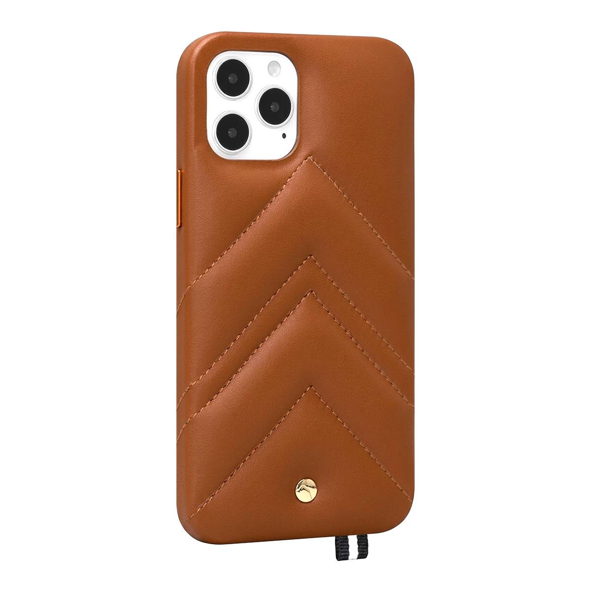 Coque pour iPhone 12 / 12 Pro en Cuir Louvre-0