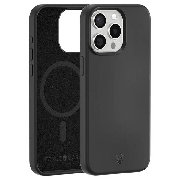 Coque Renforcée Silicone Compatible MagSafe pour iPhone 15 Pro Max