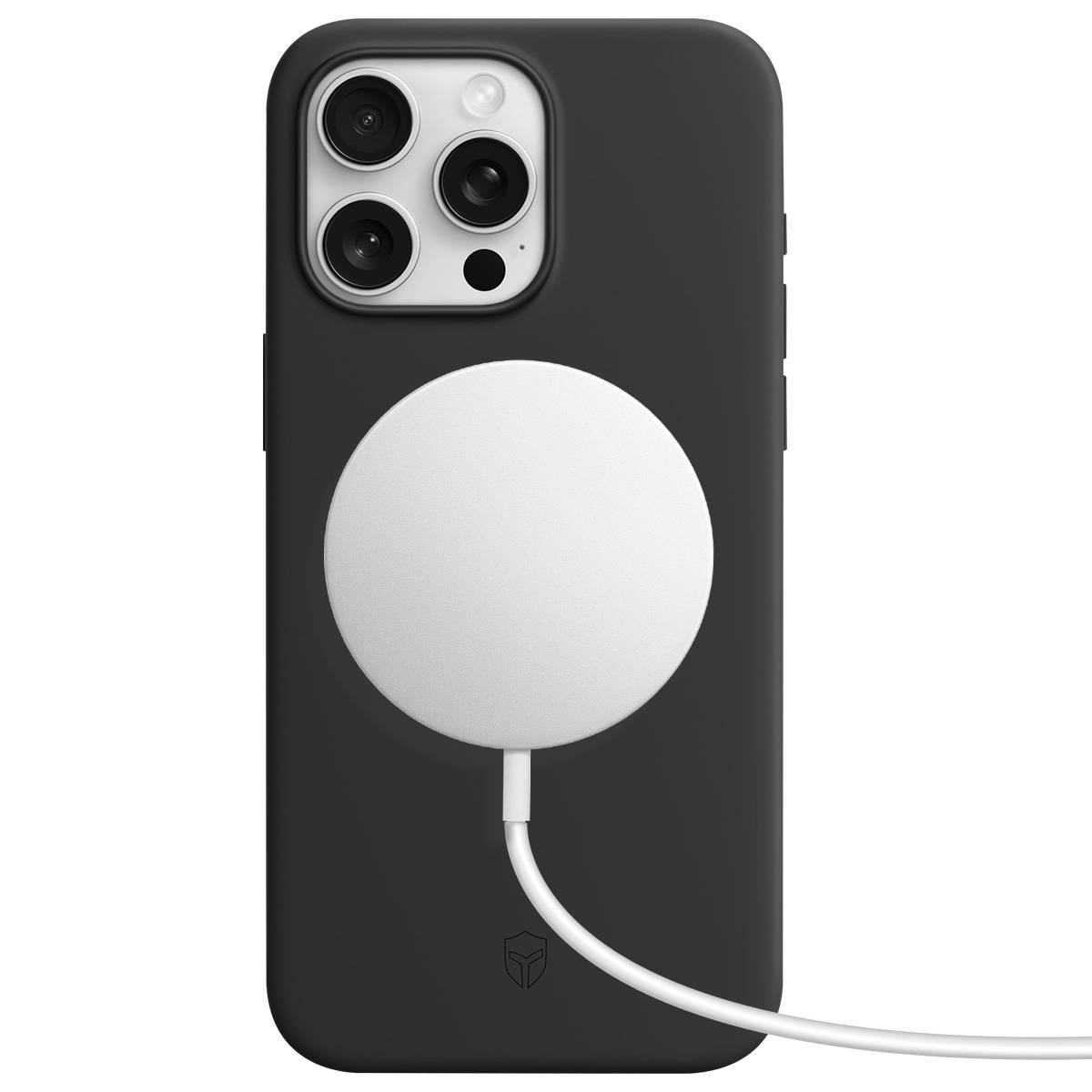 Coque Renforcée Silicone Compatible MagSafe pour iPhone 15 Pro Max-2