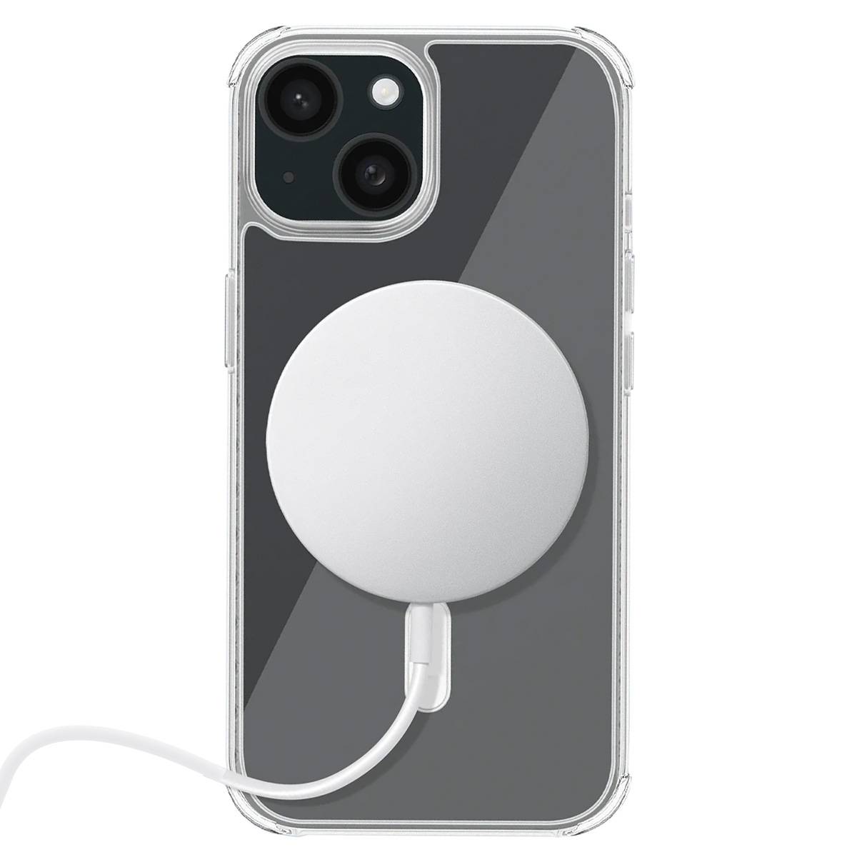 Coque Renforcée AIR Compatible MagSafe pour iPhone 15 Plus-0