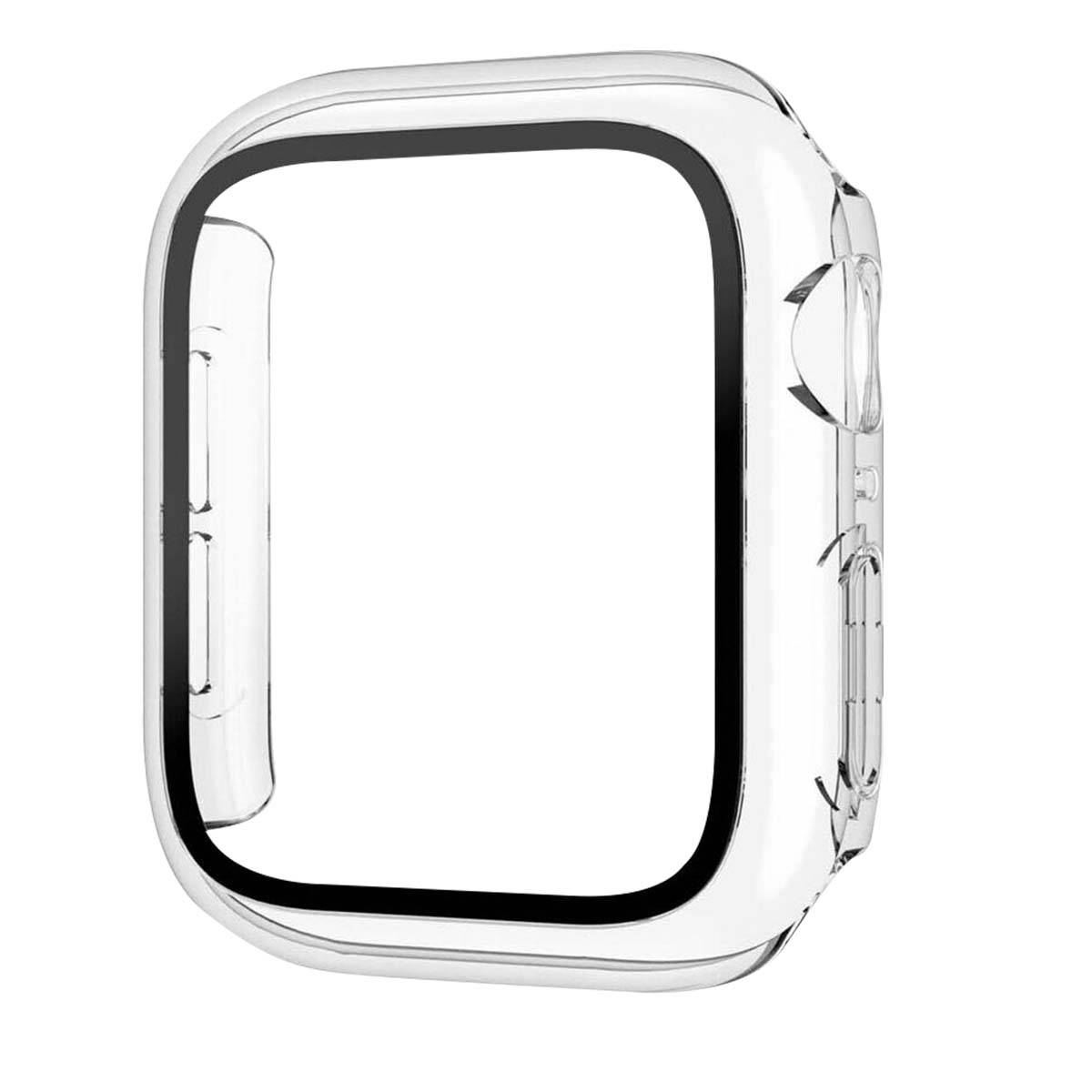 Protection d'écran pour Apple Watch Séries 4 / 5 / 6 / SE Oléophobe Full Body-0