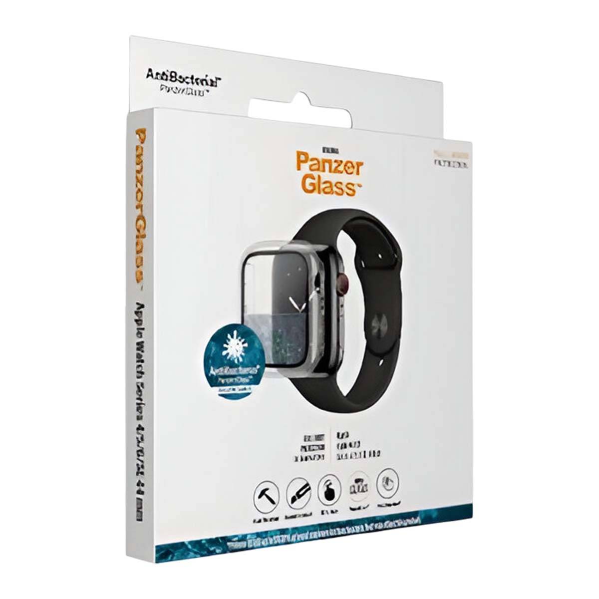 Protection d'écran pour Apple Watch Séries 4 / 5 / 6 / SE Oléophobe Full Body-4