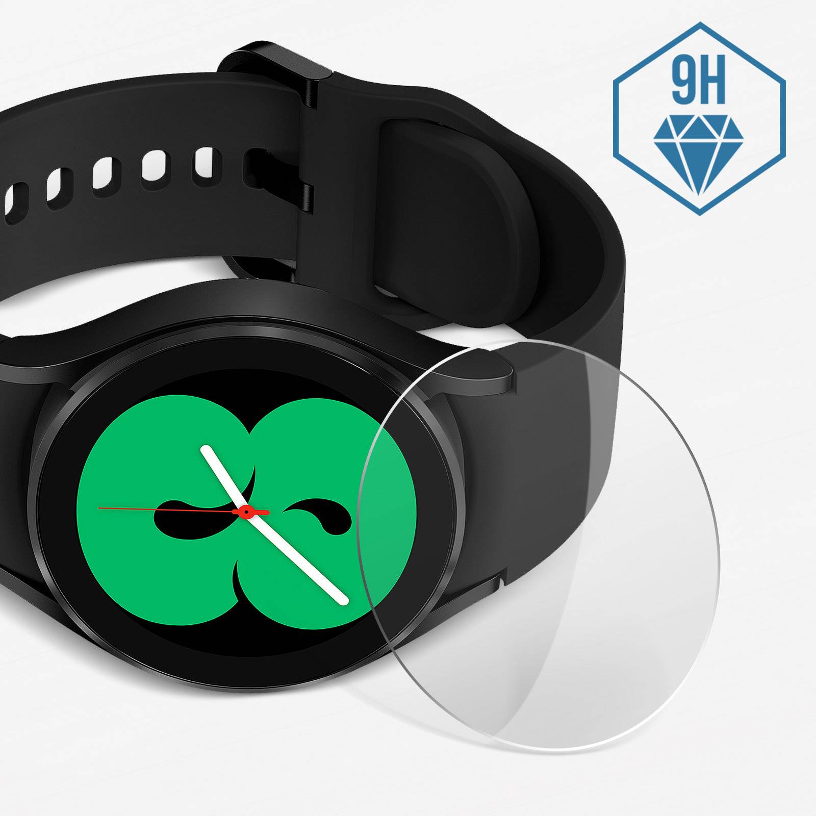 Film Samsung Galaxy Watch 4 40mm Verre Trempé 9H Anti-traces-2