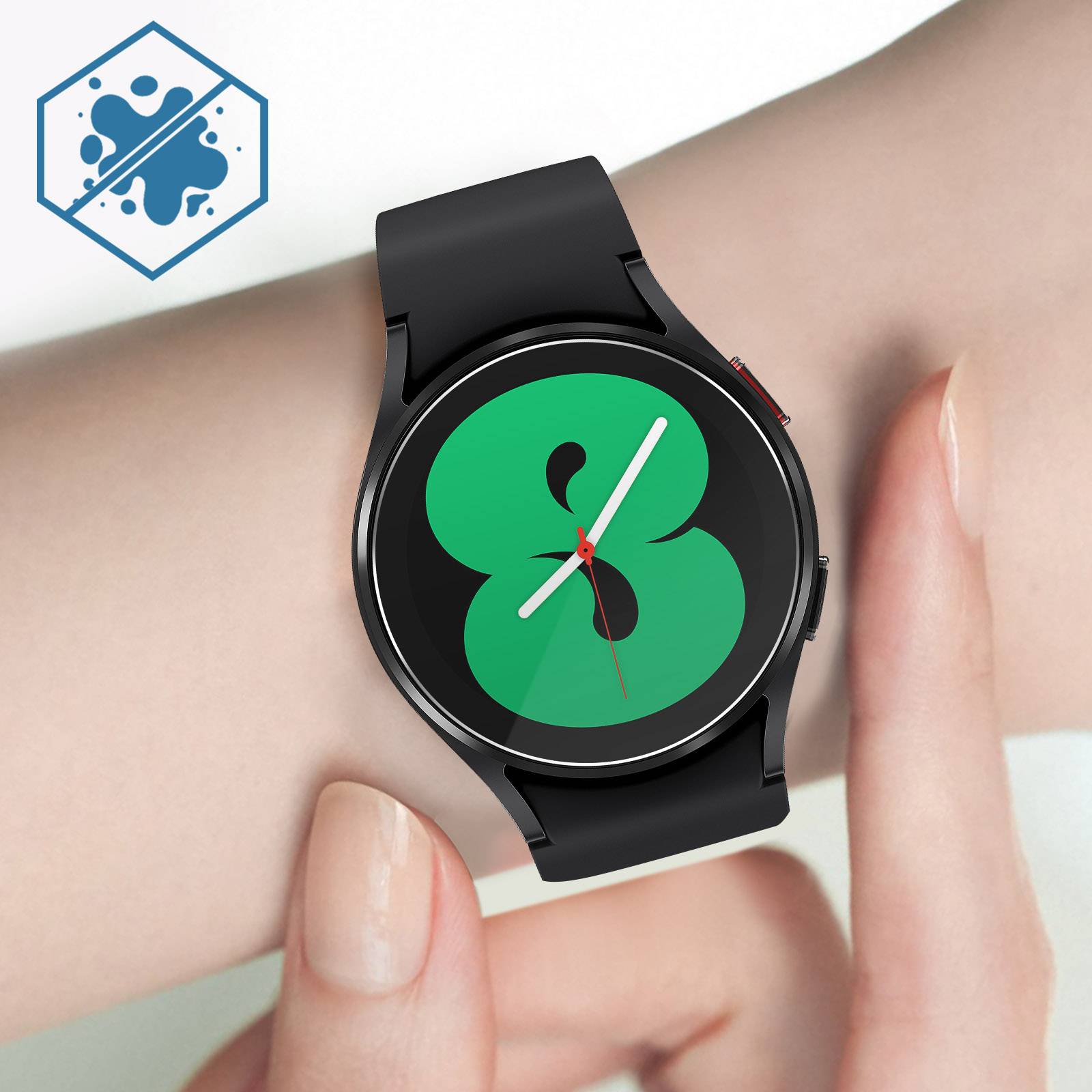Film Samsung Galaxy Watch 4 40mm Verre Trempé 9H Anti-traces-4