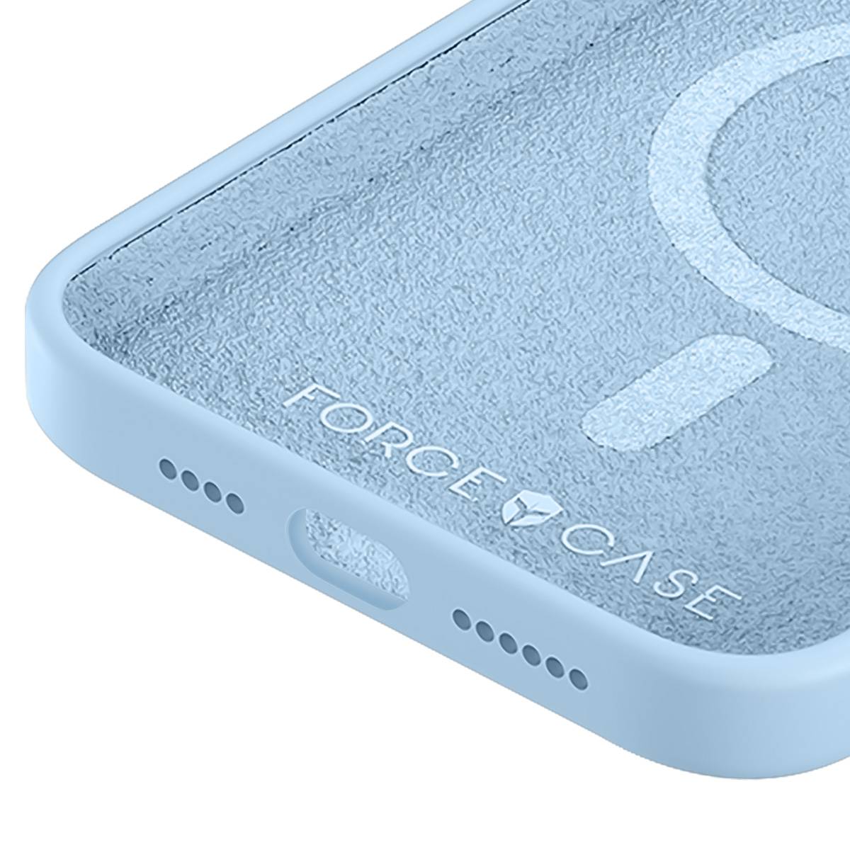 Coque Renforcée Silicone Compatible MagSafe pour iPhone 15-1