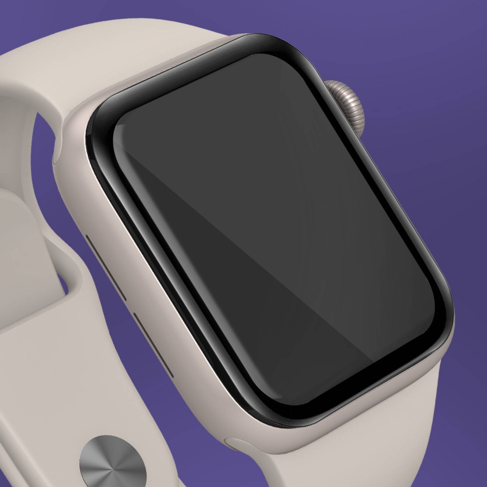 Verre Organique pour Apple Watch SE 44mm Protection Écran-4