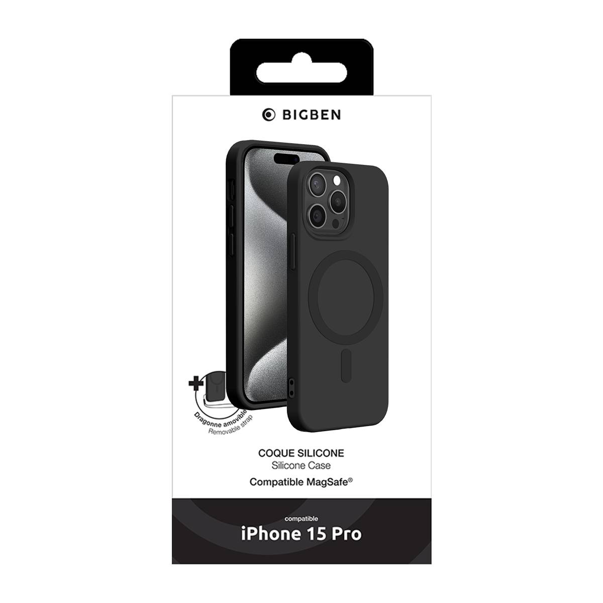 Coque Souple Compatible MagSafe pour iPhone 15 Pro-2