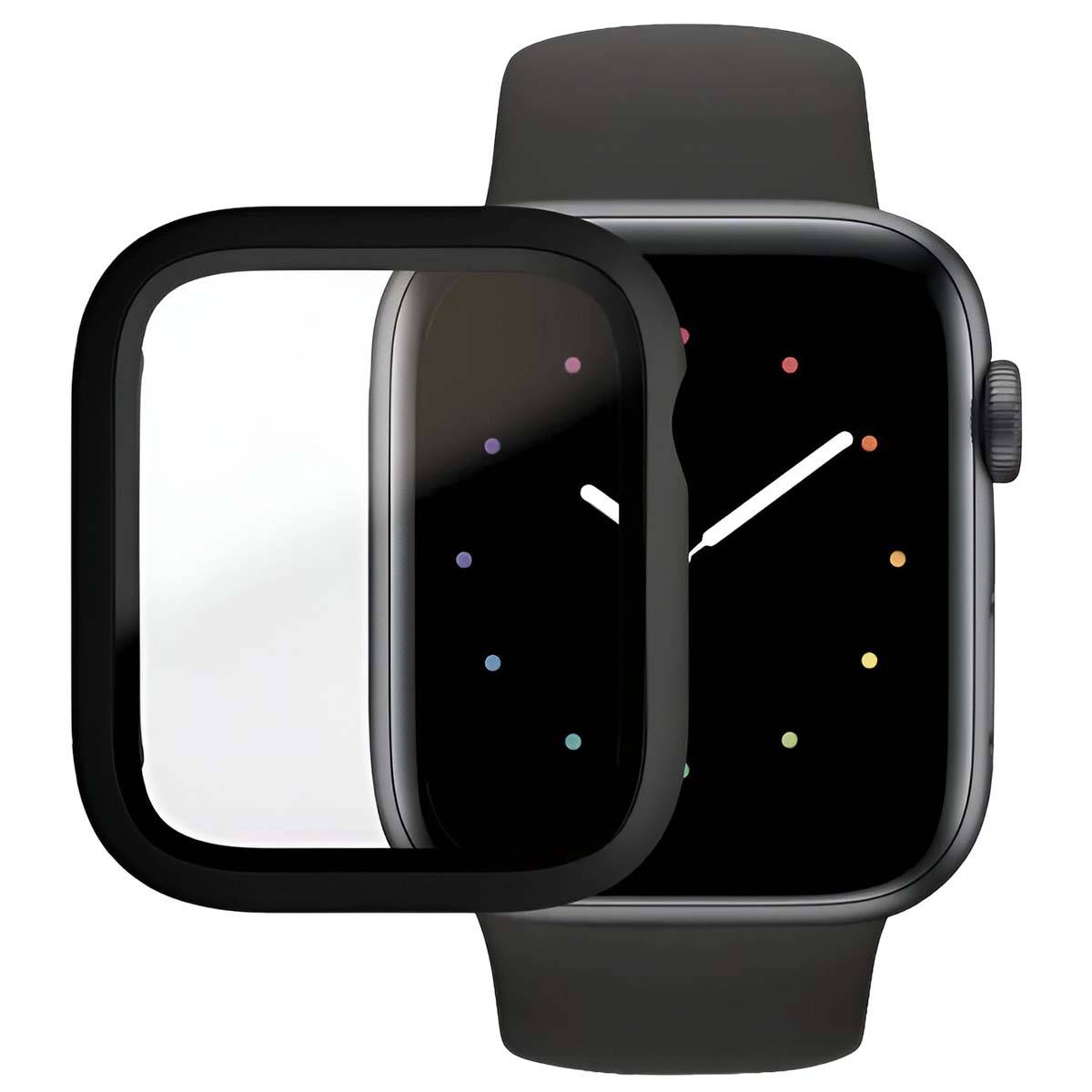 Protection d'écran pour Apple Watch Séries 4 / 5 / 6 / SE Oléophobe Full Body-3