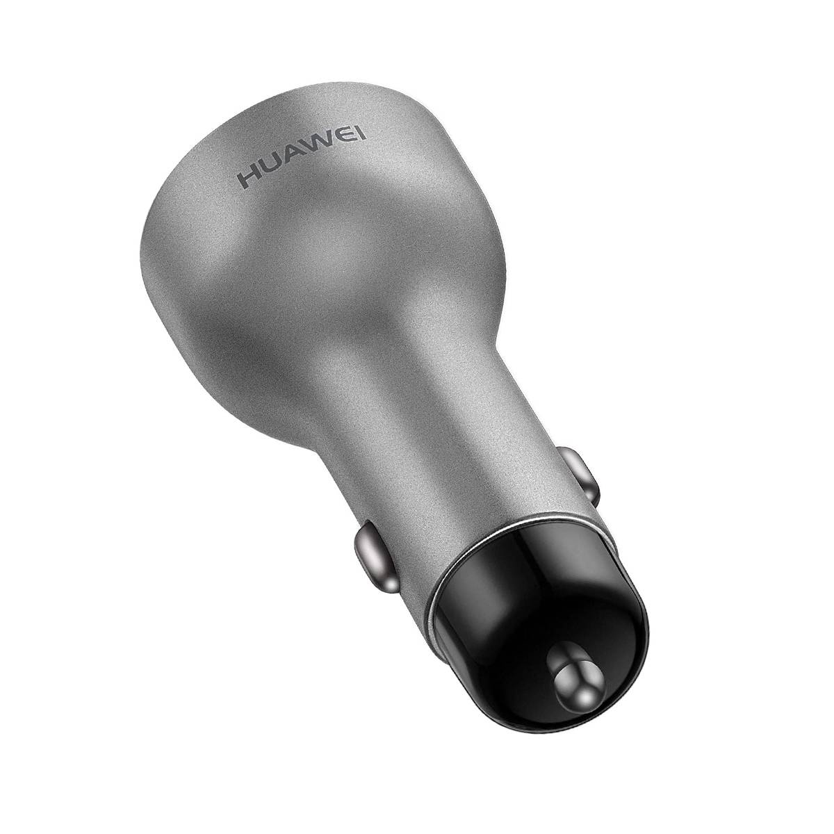 Chargeur allume-cigare argenté avec 2 ports USB-1