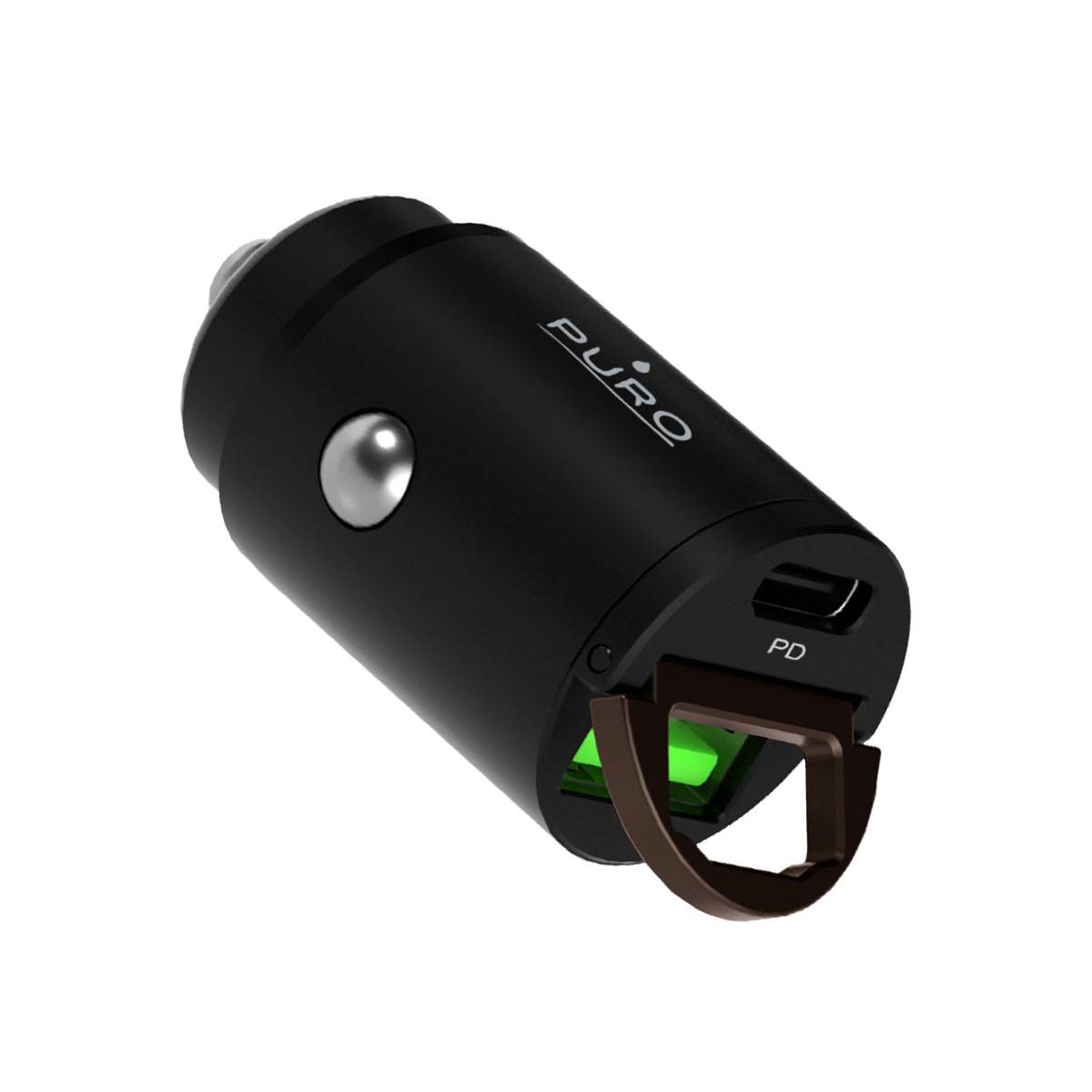 Double Chargeur voiture USB A+C PD 30W Power Delivery Mini-1