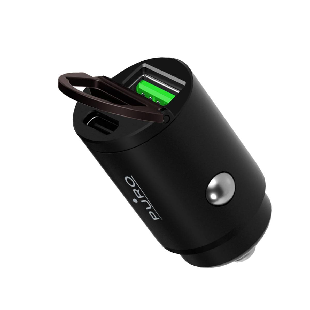 Double Chargeur voiture USB A+C PD 30W Power Delivery Mini-2