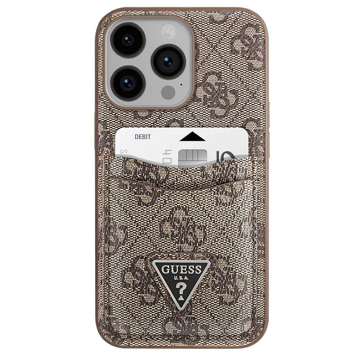 Coque pour Apple iPhone 14 Pro Max PU 4G Porte-cartes-1