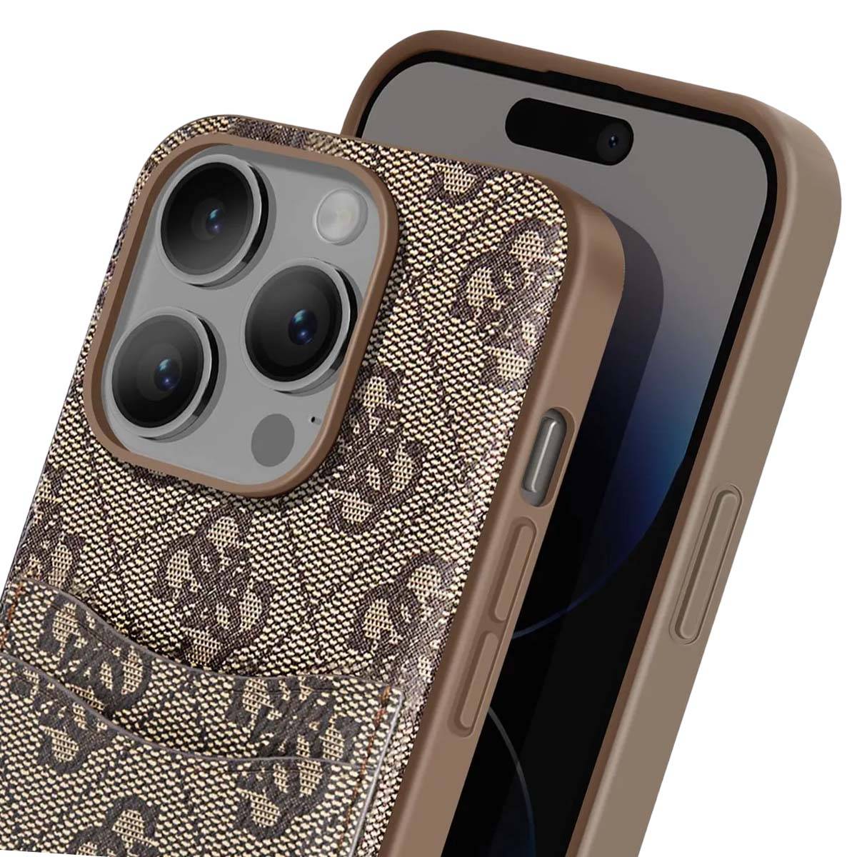 Coque pour Apple iPhone 14 Pro Max PU 4G Porte-cartes-2