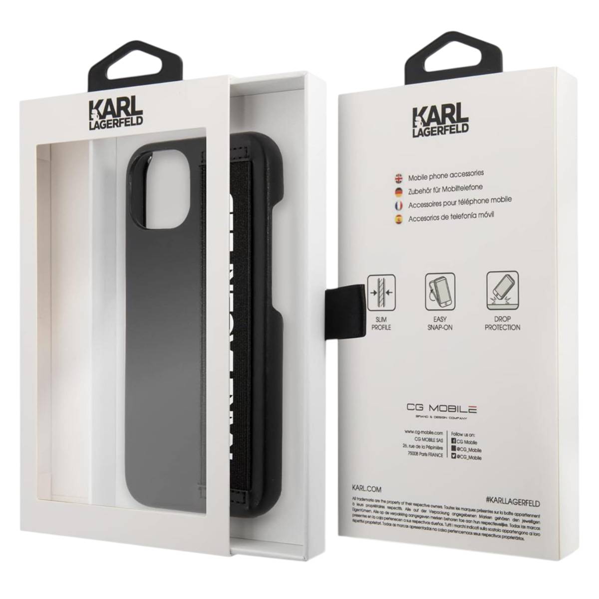 Coque pour Apple iPhone 13 Elastic Strap-4