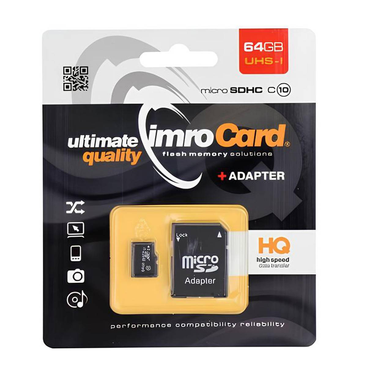 Carte Mémoire Micro SDHC 64GB Class 10-3