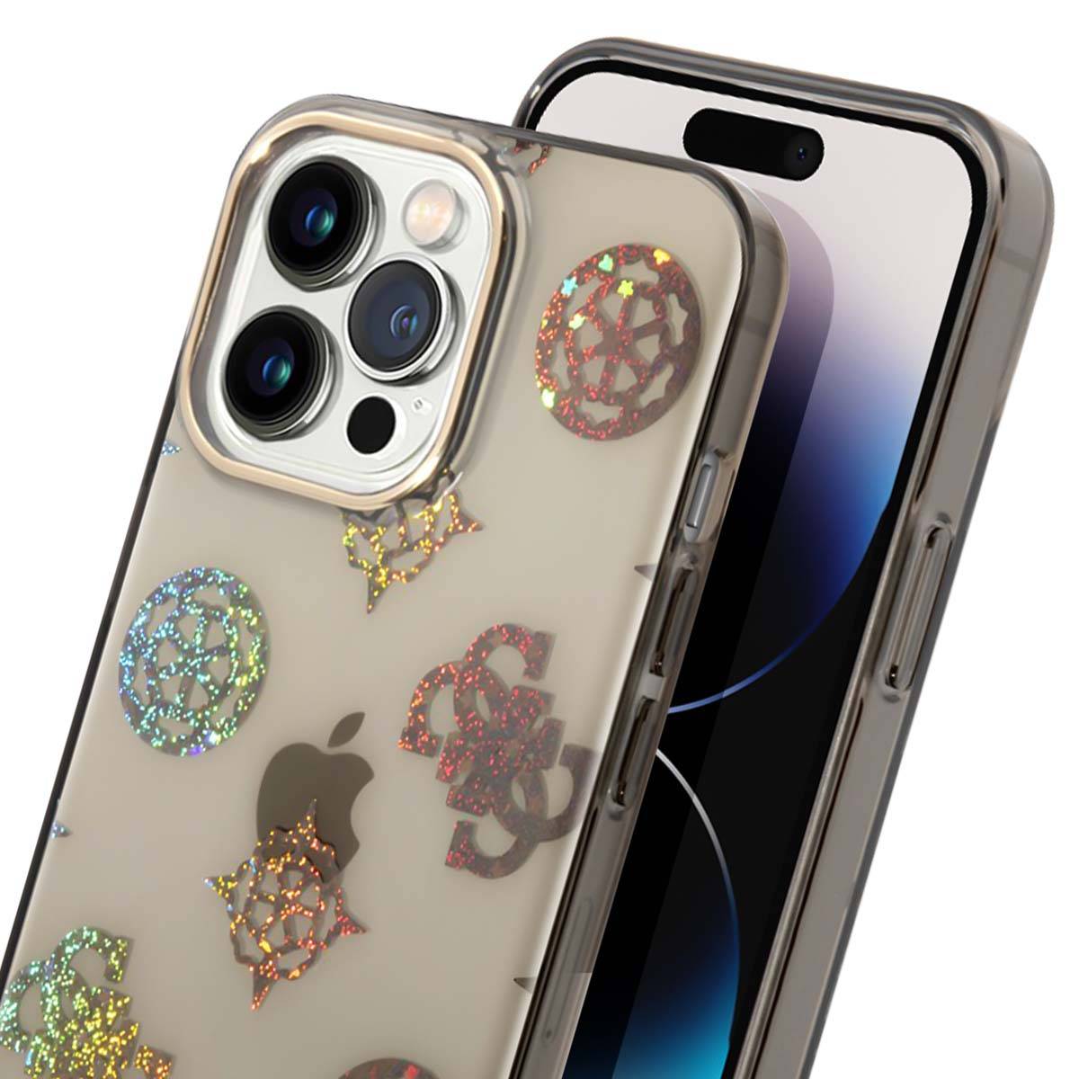 Coque pour Apple iPhone 14 Pro TPU Peony-2