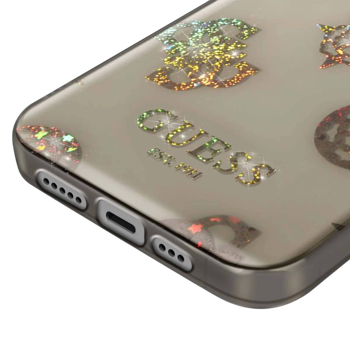 Coque pour Apple iPhone 14 Pro TPU Peony-3