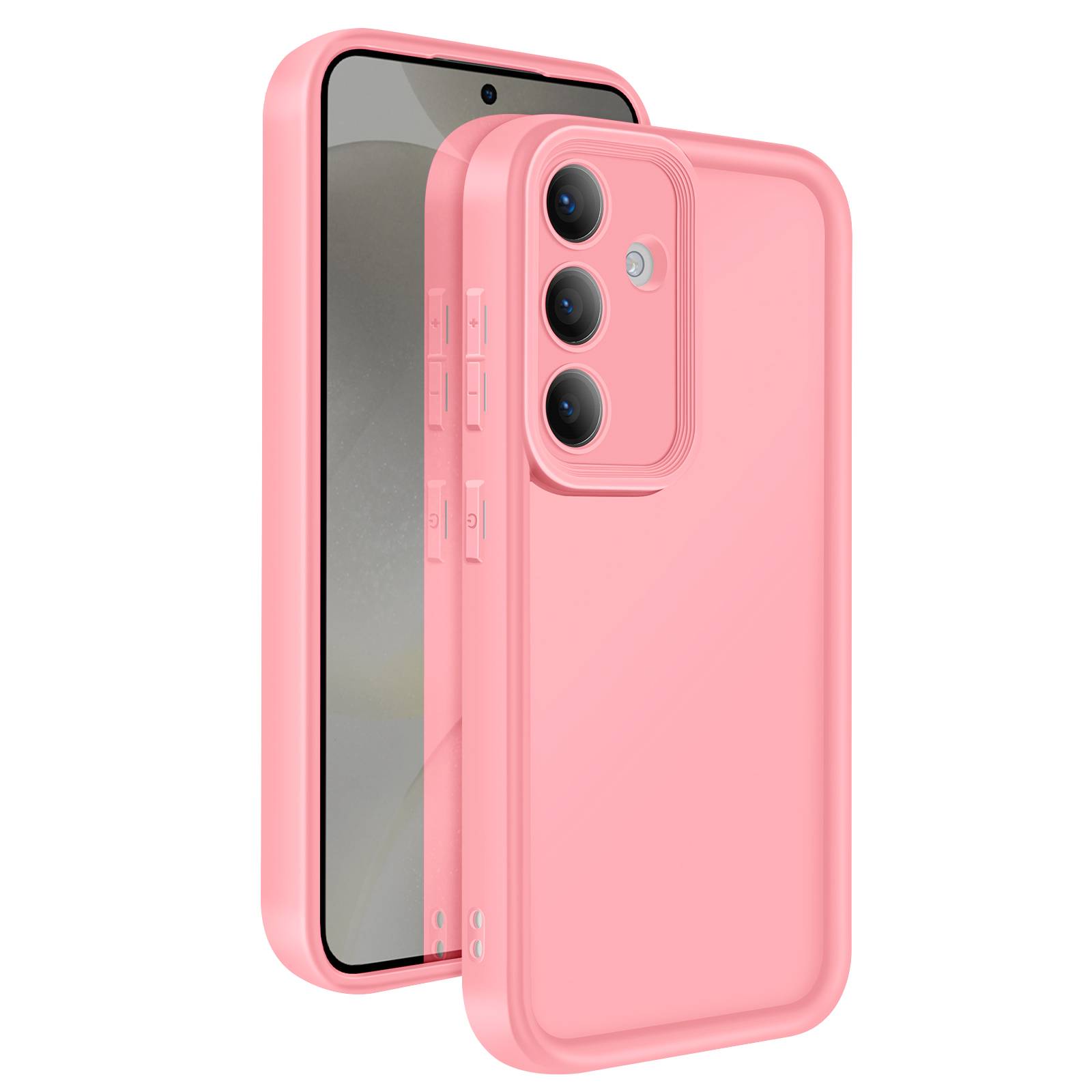 Coque pour Samsung Galaxy S24 Silicone Soft Touch Bordures Surélevées-1