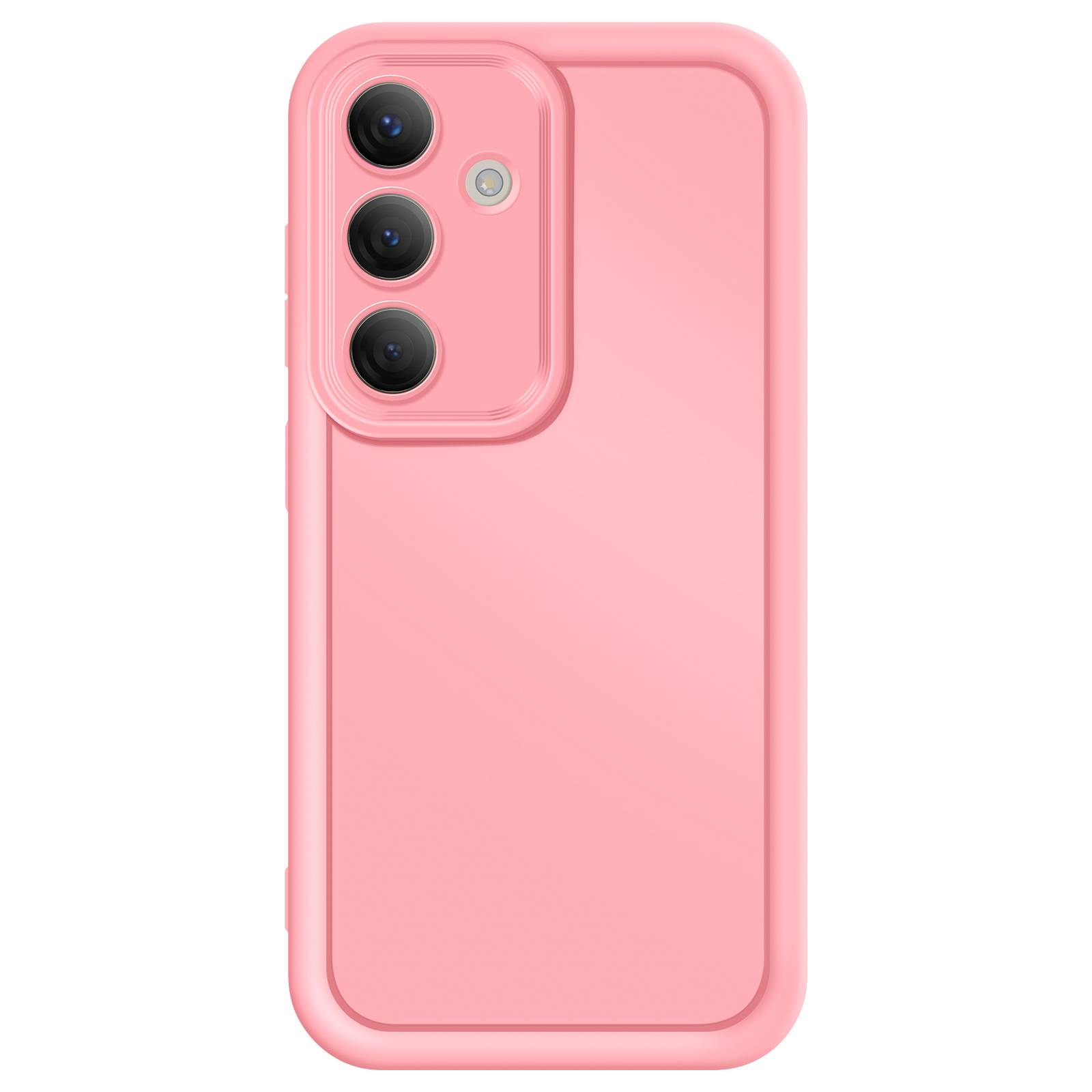 Coque pour Samsung Galaxy S24 Silicone Soft Touch Bordures Surélevées-0