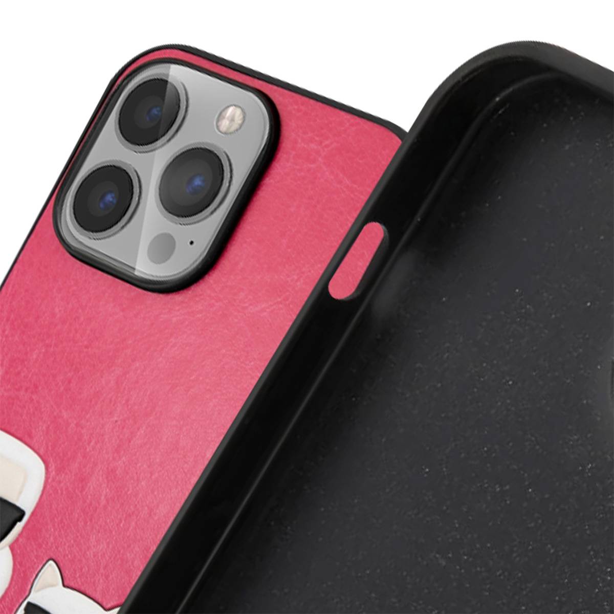 Coque pour Apple iPhone 13 Pro PU Karl & Choupette-2