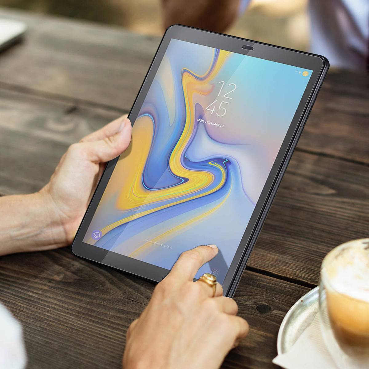 Verre de protection pour Samsung Galaxy Tab A 10.5 Easy Glass Standard-2