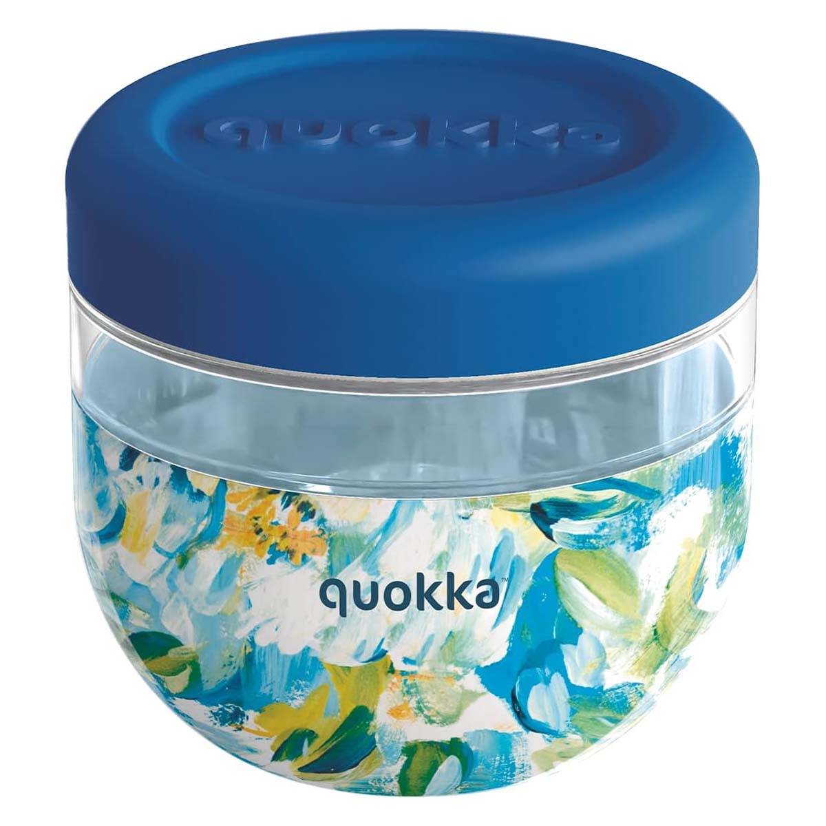 Récipient Alimentaire avec Motif Pivoines 770ml avec Couvercle Antidérapant-1