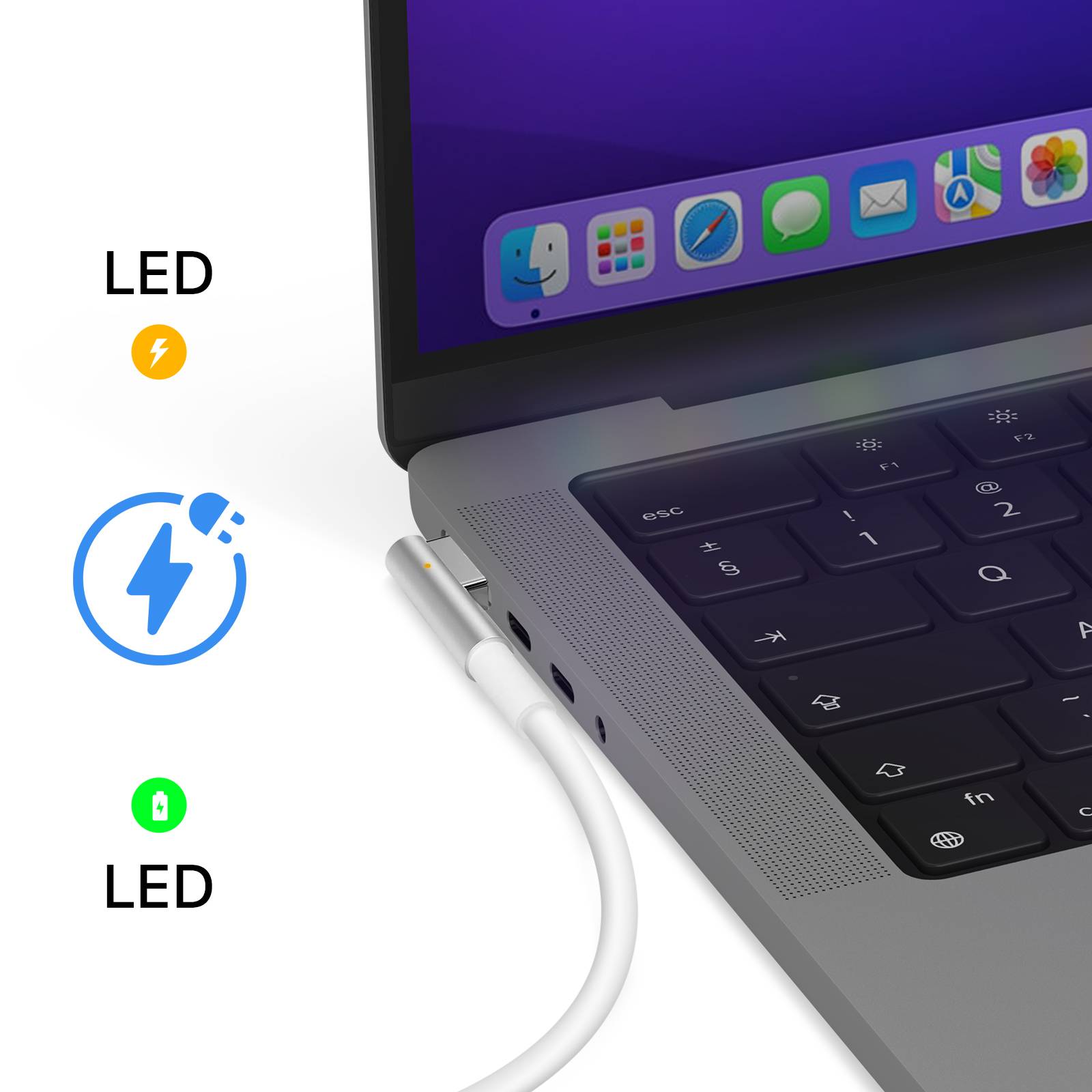 Adaptateur Secteur MagSafe 1 60W pour MacBook 13'' et Pro 13''-4