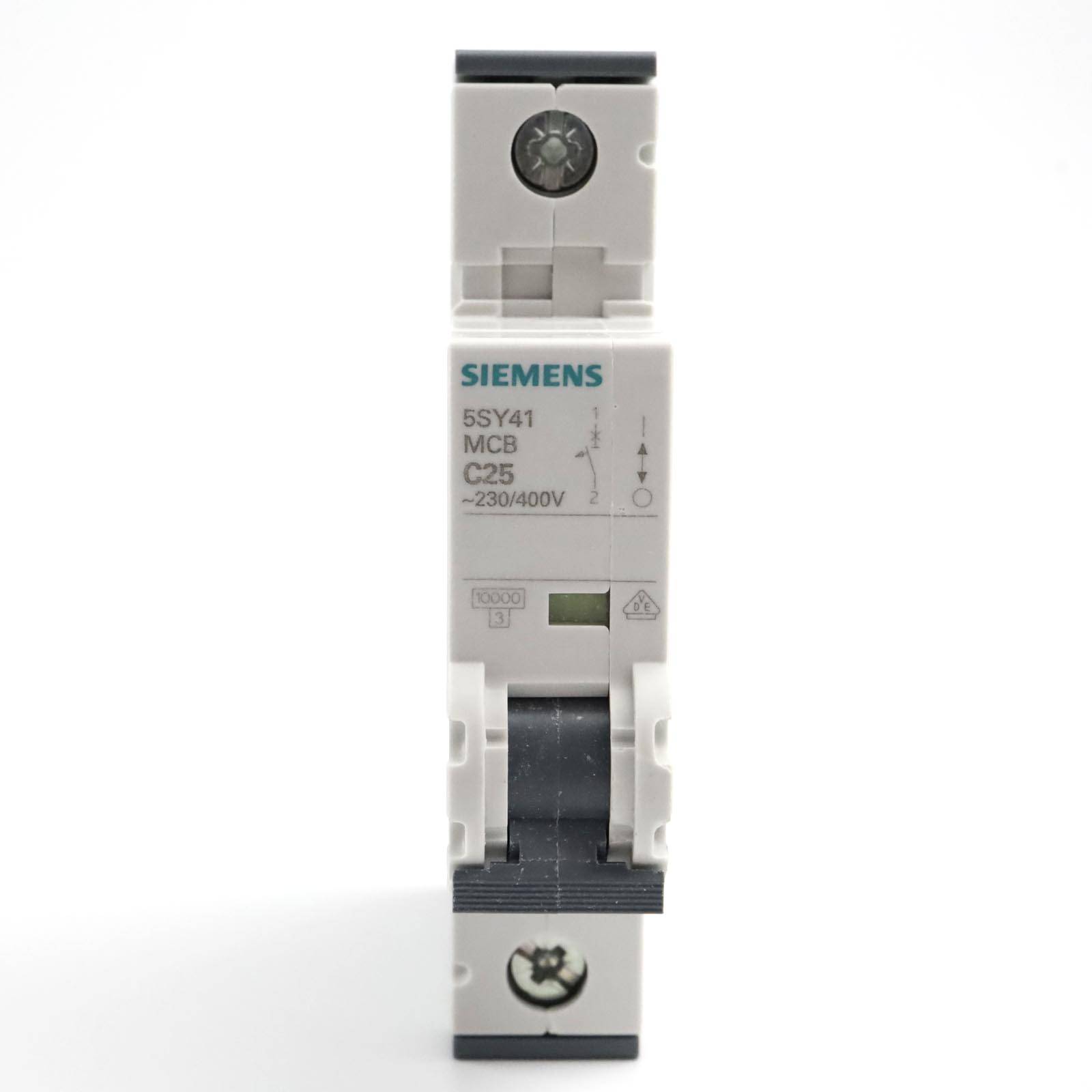 Siemens 5SY4125-7 - Disjoncteur 230/400V 10kA, unipolaire, C,-1