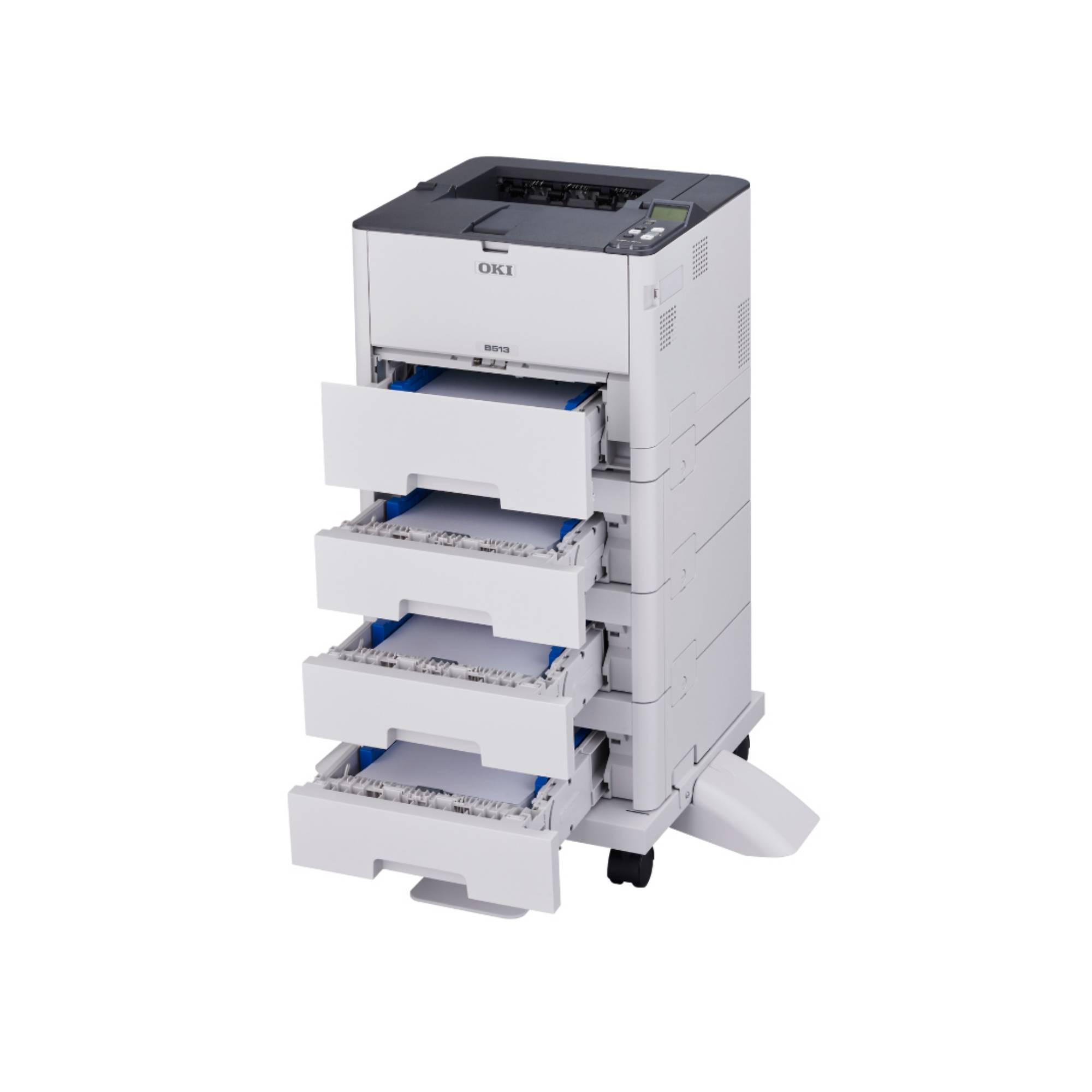 OKI B513dn Mono LED Laser Singlefunction Printer 45ppm-2