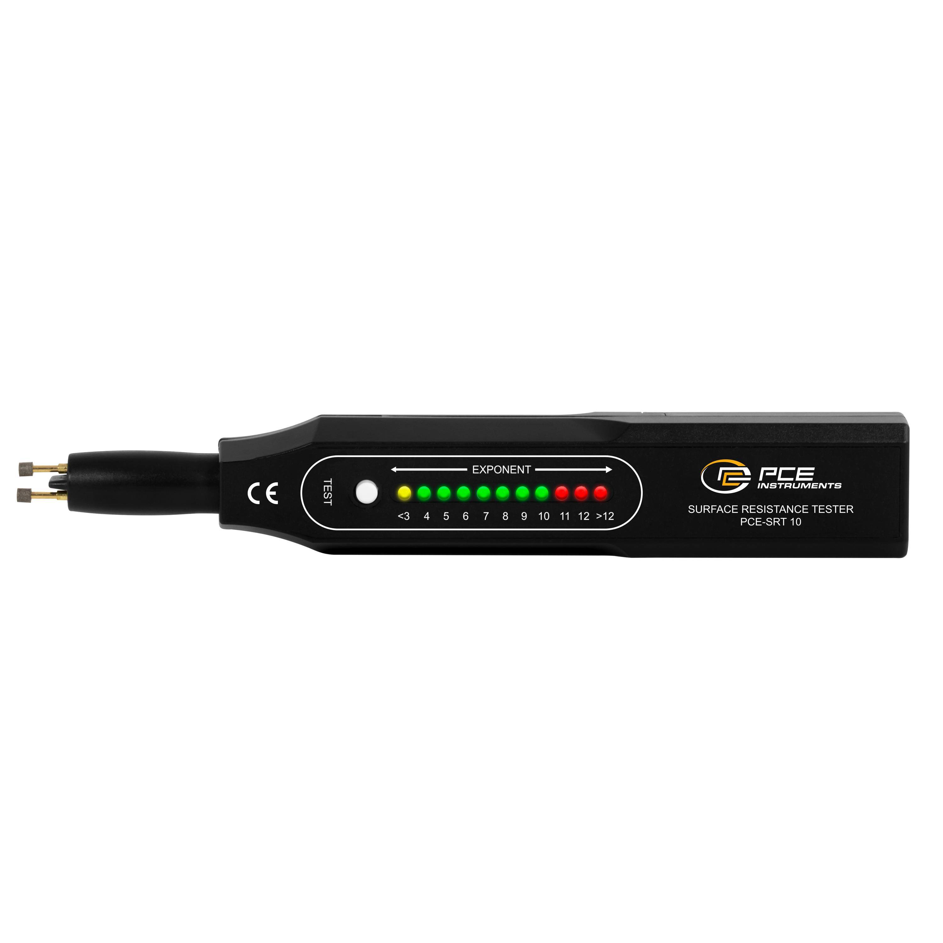 PCE Instruments Appareil de test antistatique (ESD) résistance de surface mallette incluse Box-1