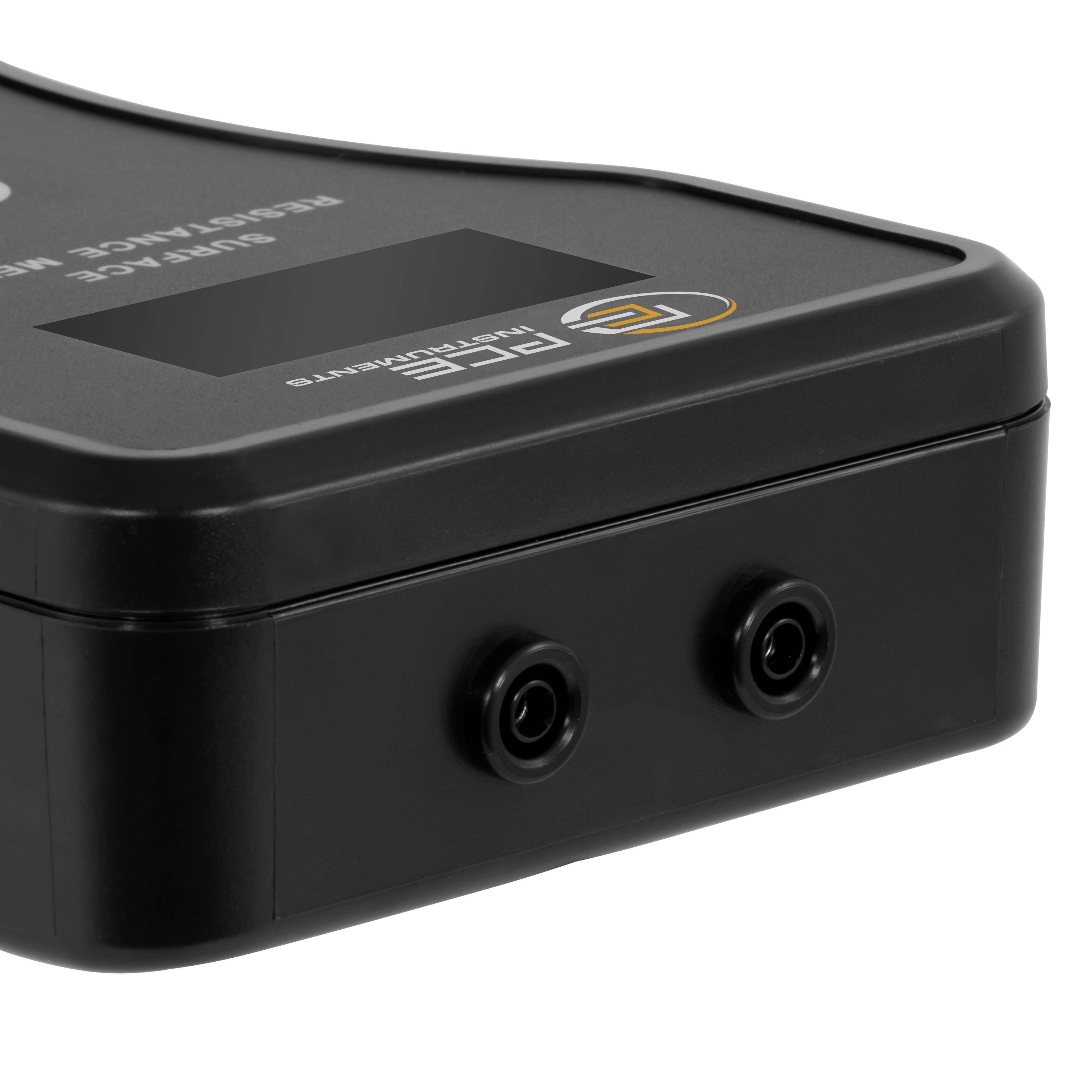 PCE Instruments Appareil de test antistatique (ESD) résistance de surface mallette incluse-3
