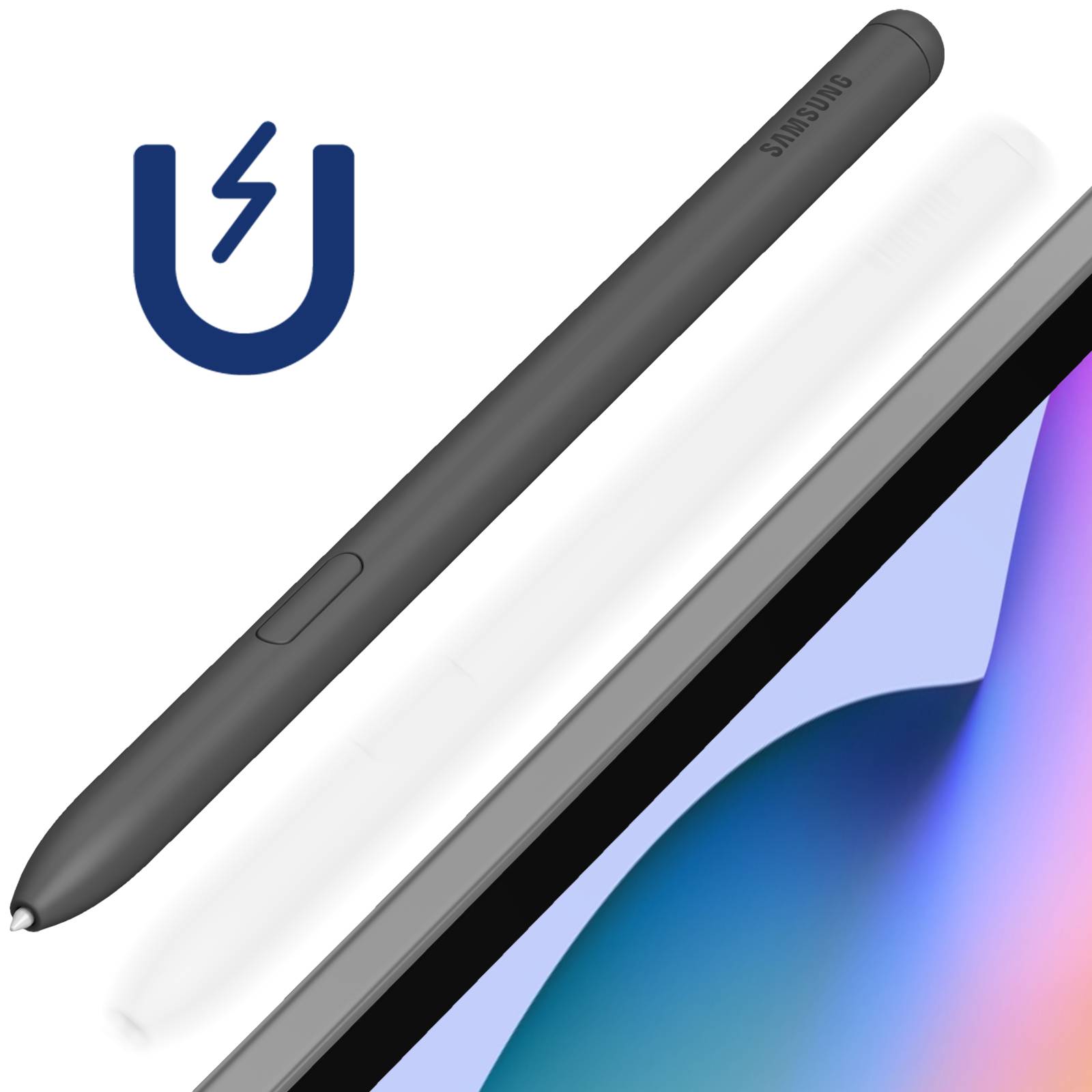 Stylet S Pen avec Bouton pour Galaxy Tab S6 Lite Précis-2